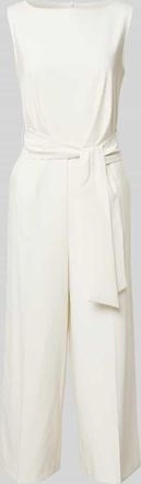 Betty Barclay Jumpsuit mit Bindeg&uuml;rtel in Offwhite, Gr&ouml;&szlig;e 42