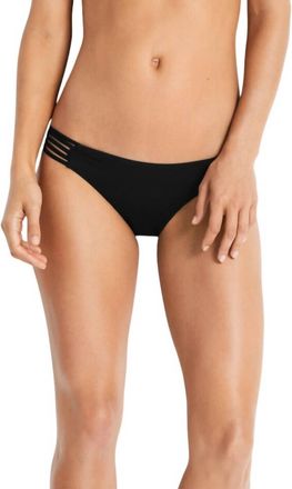 Seafolly Brazilian Bikini Bottom In Black