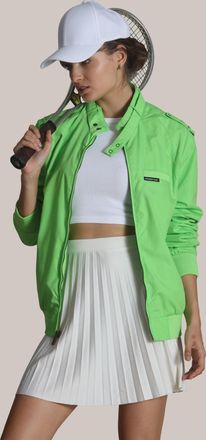 Members Only Womens Classic Iconic Racer Oversized Jacket