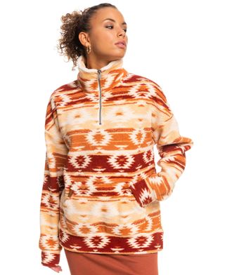 Roxy Live Out Loud Womens Fleece - Baked Clay