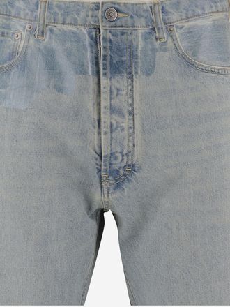 Maison Margiela Mens Jeans Cotton Denim Blue