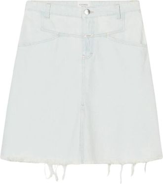 Closed Midi A-line Rok - Dames - Spijkerrokken - Blauw - W28 - Denim - Rokken