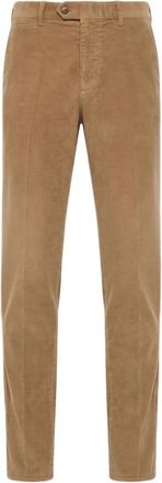 Incotex Slim-fit Corduroy Broek - Heren - Slim Fit Broeken - Bruin - XL - Katoen - Broeken
