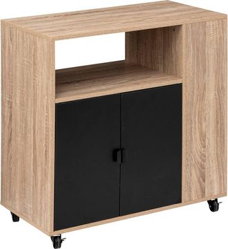 5five Simply Smart Aparador Aliaj De 3 Niveles Negro - 5five