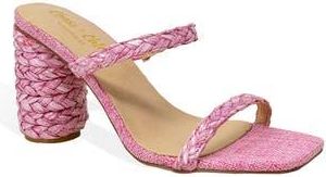 Chase + Chloe by Intouch Footwear Jessie Espadrille Slide Sandal in Pink at Nordstrom Rack, Size 6.5
