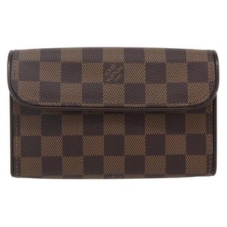 Louis Vuitton Florentine Waist Monogram Canvas Brown Canvas Handbag (Pre-Owned)