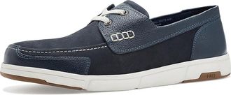 Nunn Bush Luca Moccasin Toe Boat Oxford Lightweight Comfortable Nautical Lace-Up Mens Shoes Navy : 11.5 M (D), Leather