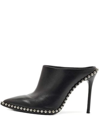 Alexander Wang 110mm Eri mules - Black