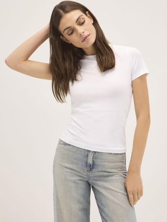 Jack & Jones Womens Gigi plain T-shirt