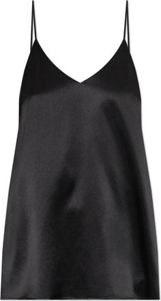 Lisa Yang Zijden Camisole Top - Dames - Tops zonder mouwen - Zwart - M - Tops