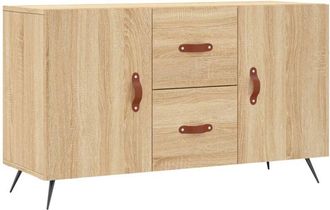 vidaXL Sideboard Sonoma Oak 100x36x60 cm Engineered Wood Vidaxl