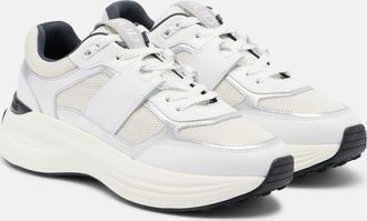 Tod's Leather-trimmed sneakers