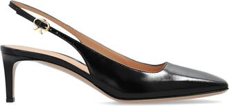 Gianvito Rossi Pumps, female, Black, Size: 6 US Leather boots Christina by Gianvito Rossi