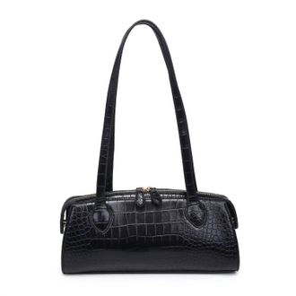 Urban Expression Womens Nessa Shoulder Bag In Black