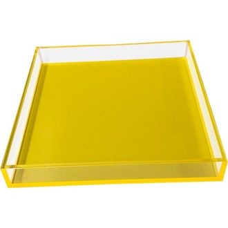 R16 Home Neon Yellow Square Tray at Nordstrom Rack