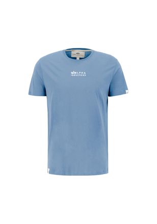 Alpha Industries T-Shirt ALPHA INDUSTRIES Organics EMB T-Shirt, Herren, Gr. S, gr&uuml;n (organic petrol), Obermaterial: 100% Baumwolle, Shirts T-Shirt