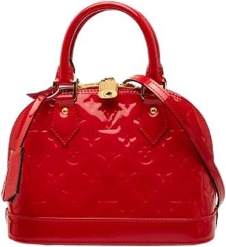 Louis Vuitton Pre-owned Mini Bags, female, Red, Size: ONE SIZE Pre-owned Alma BB