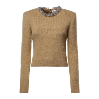 Self Portrait Donna, Maglie, Beige, XS, new