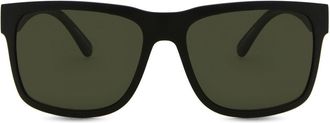 Arise Collective Square Full Rim Plastic Mens Prescription Sunglasses Black Size 54 - Arise Collective