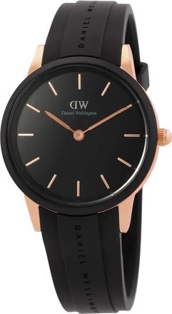 Daniel Wellington Iconic Motion Quartz Black Dial Mens Watch DW00100425