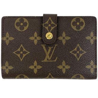 Louis Vuitton Brown Monogram Monogram Wallet (Bi-Fold) (Pre-Owned)