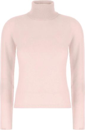 VANIS&Eacute; V78611 Turtleneck - Dames - Cashmere truien - Roze - XS - Kasjmier - Truien & Vesten