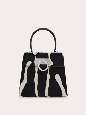 Ferragamo Donna Iconic Top Handle (S) Bianco