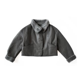 Just things we like Fuku Reversible Shearling Jacket