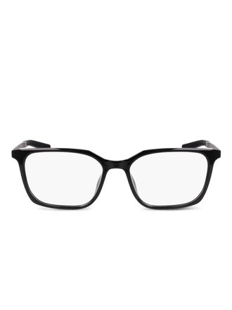 Nike 7227 rectangle-frame glasses - Black