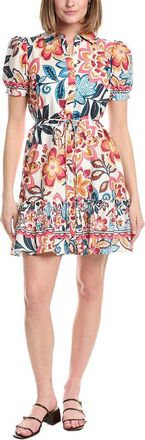 Julia Jordan Poplin Mini Shirtdress