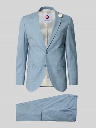 CG - Club of Gents Regular Fit Sakko mit Schurwoll-Anteil Modell Paco in Blau, Gr&ouml;&szlig;e 46