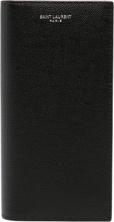 Saint Laurent Continental wallet - men - Calf Leather - One Size - Black