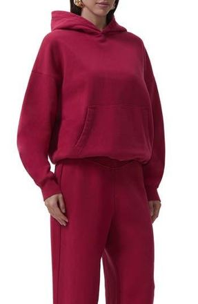 AFRM Blake Cotton Hoodie in Rio Red at Nordstrom Rack, Size X-Small
