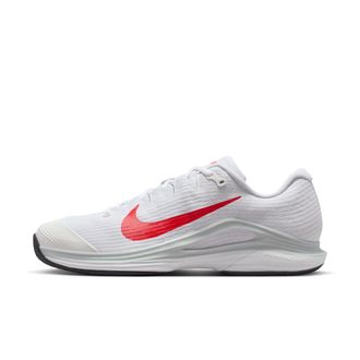 Nike Mens Vapor 12 Hard Court Tennis Shoes in White | FV5552-109