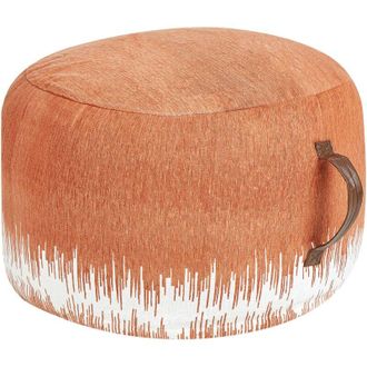 Beliani Pouffe KAWAI Cotton Orange