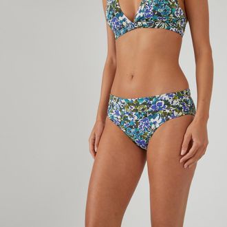 La Redoute Collections Bikinislip met omslag, bloemenprint