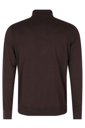 Eleventy 4-Button Cotton-Cashmere Polo Shirt