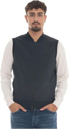 HUGO BOSS P-Imarlo Vest - Heren - Bodywarmers - Blauw - S - Polyester - Jassen