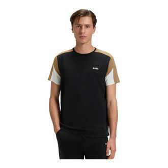 HUGO BOSS Heren, Tops, Zwart, Maat: S Katoen