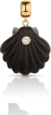 Thatch Coquille Bail Charm in Onyx at Nordstrom