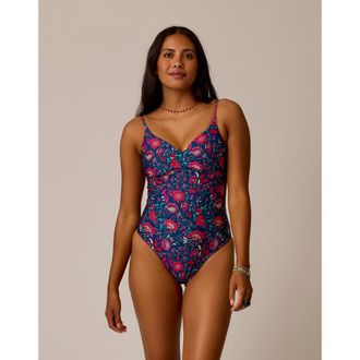 Carve Designs Sol Compression One Piece in Isla at Nordstrom, Size X-Large
