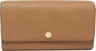 Michael Kors Portemonnee van Saffiano leer - Bruin