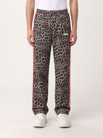 Barrow Animalier Print Nylon Jogging Trousers with Elasticated Waist