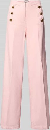 Seductive Wide Leg Hose mit B&uuml;gelfalten Modell Bridget in Hellrosa, Gr&ouml;&szlig;e 32