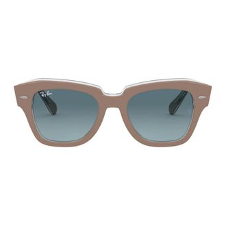 Ray-Ban State Street Sunglasses - male - Ray-Ban - Sunglasses - Beige - 49 MM - Accessories