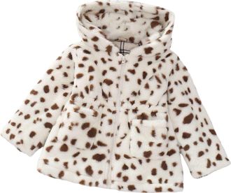 Generic Kids Girls Zip up Fleece Jacket with hood Winter Warm Long Sleeve Thermal Thick Hooded Coat for Teenage Girls Fashion School Comfy Outdoor Casual Over