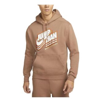 Nike Jordan Air Jordan Solid Color Hoodie Mens Khaki DC9605-256