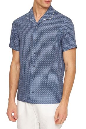 Orlebar Brown Hibbert Shirt - Blue