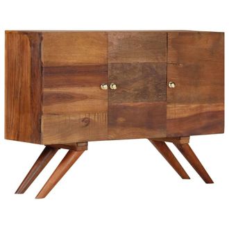 Berkfield Home Sideboard Brown Solid Reclaimed Wood 110x30x75 cm | Size: 110 x 30 x 75 cm