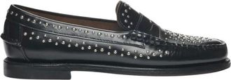 Sebago Dames, Schoenen, Zwart, Maat: 38 1/2 EU Leer